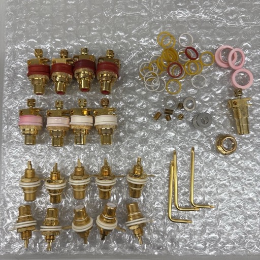 WBT RCA プラグ 0208 赤4個 白4個 他 オーディオ用品