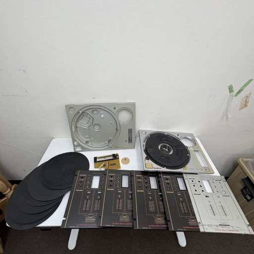 Technics SL-1200 ターンテーブル 他 オーディオ機器 レコード用品 まとめて